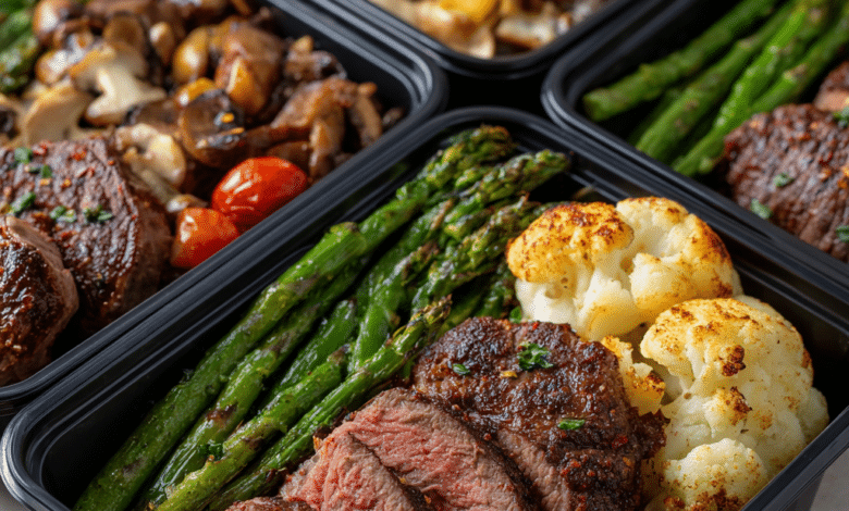 Low-Carb Beef Meal Prep