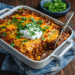 Mexican Ground Beef Casserole