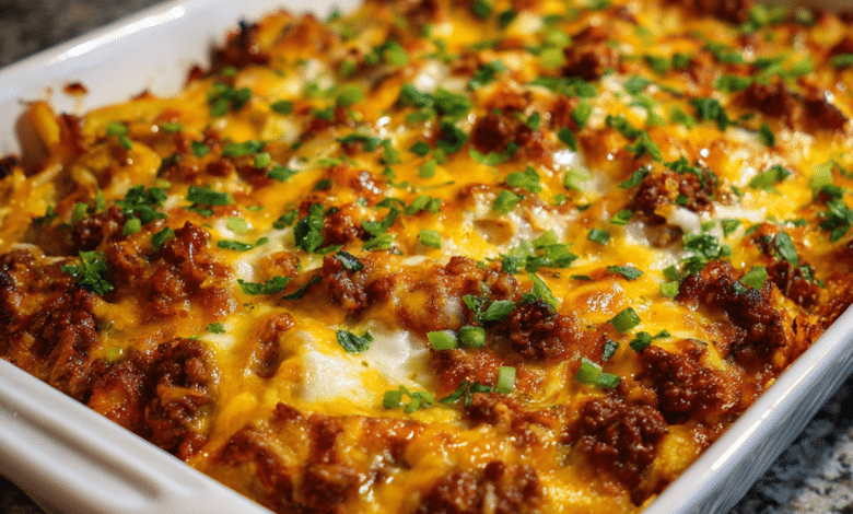 One-Dish Ground Beef Bake