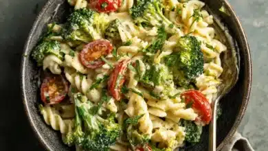 Vegan Broccoli Pasta Salad with Tahini Sauce – A Creamy Bowl of Comfort and Freshness