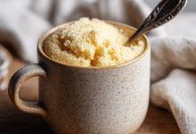 Gluten-Free Vanilla Mug Cake – A Little Sweet Hug in a Cup