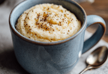 Sugar-Free Vanilla Mug Cake