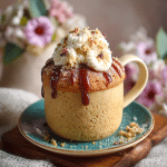 Bakery-Style Eggless Vanilla Mug Cake