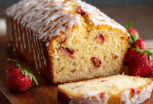 Classic Strawberry Pound Cake