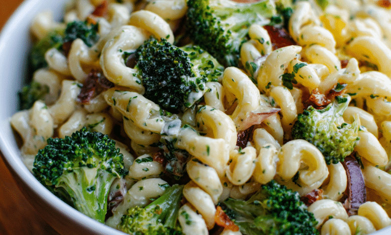 Cold Broccoli Pasta Salad for Potlucks – The Bowl Everyone Asks Me About