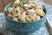 Creamy Chicken Pasta Salad for Spring – A Bowl Full of Sunshine and Love