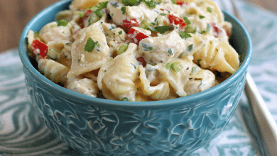 Creamy Chicken Pasta Salad for Spring – A Bowl Full of Sunshine and Love