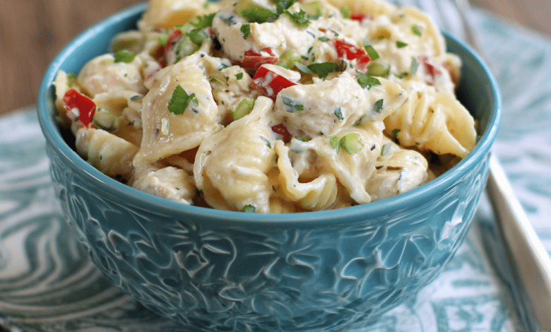 Creamy Chicken Pasta Salad for Spring – A Bowl Full of Sunshine and Love