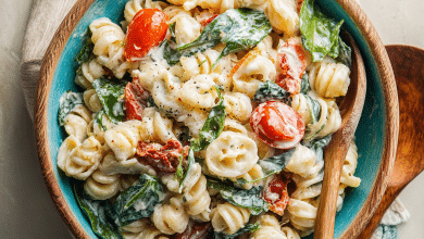 Creamy Garlic Parmesan Pasta Salad – The Comfort Bowl I Make When I Want Everyone to Smile