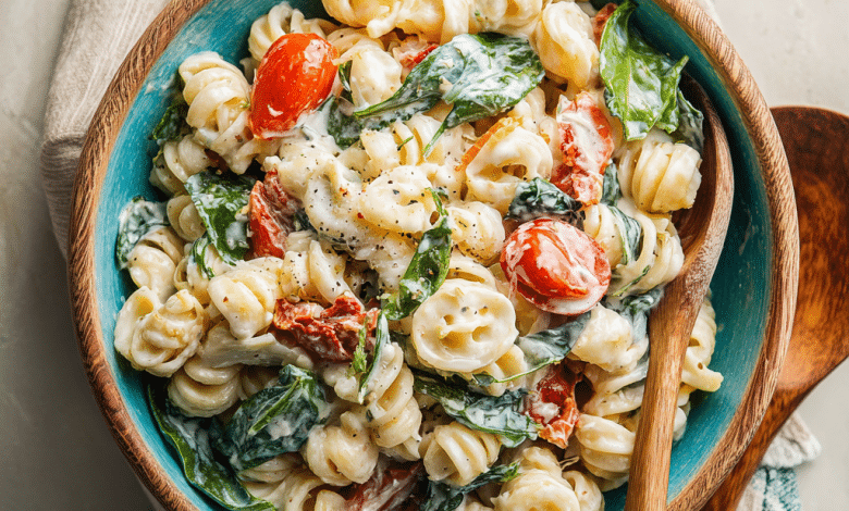 Creamy Garlic Parmesan Pasta Salad – The Comfort Bowl I Make When I Want Everyone to Smile