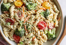 Creamy Vegan Pasta Salad with Dairy-Free Dressing (A Cozy Bowl Full of Love)