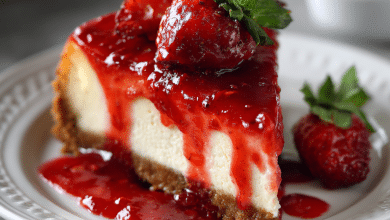 Easy Strawberry Sauce for Cheesecake