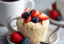 Foolproof Egg-Free Vanilla Mug Cake