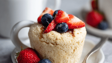 Foolproof Egg-Free Vanilla Mug Cake