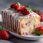 Frozen Strawberry Pound Cake