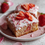 Gluten Free Strawberry Sheet Cake