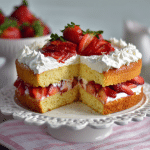 Gluten Free Strawberry Shortcake Cake