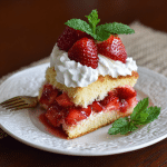 Gluten Free Strawberry Shortcake with Whipped Cream