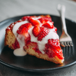 Gluten Free Strawberry Skillet Cake