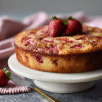 Gluten Free Strawberry Spoon Cake