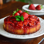 Gluten Free Strawberry Upside Down Cake