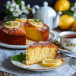 Honey Lemon Tea Cake