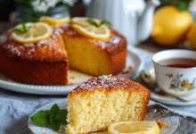 Honey Lemon Tea Cake