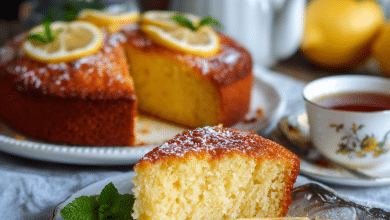 Honey Lemon Tea Cake