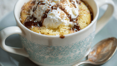 Instant Vanilla Mug Cake Recipe – A Little Warm Hug in a Cup