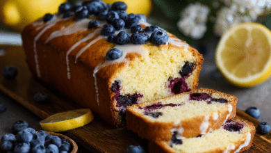 Lemon Blueberry Loaf Cake