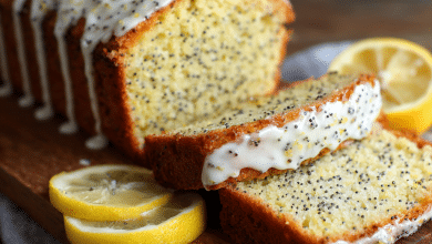 Lemon Poppy Seed Loaf Cake – A Soft, Sunny Slice of Home and Love