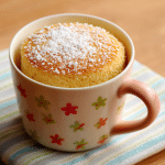 Mug Vanilla Sponge Cake in Microwave – A Soft Little Hug in a Cup