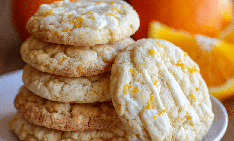 Orange Creamsicle Cookies – Soft, Creamy, and Full of Sunshine Memories