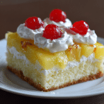 Pineapple Jello Poke Cake