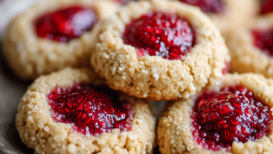 Raspberry Thumbprint Cookies That Feel Like a Warm Hug From My Kitchen