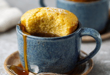 Simple Egg-Free Vanilla Mug Cake