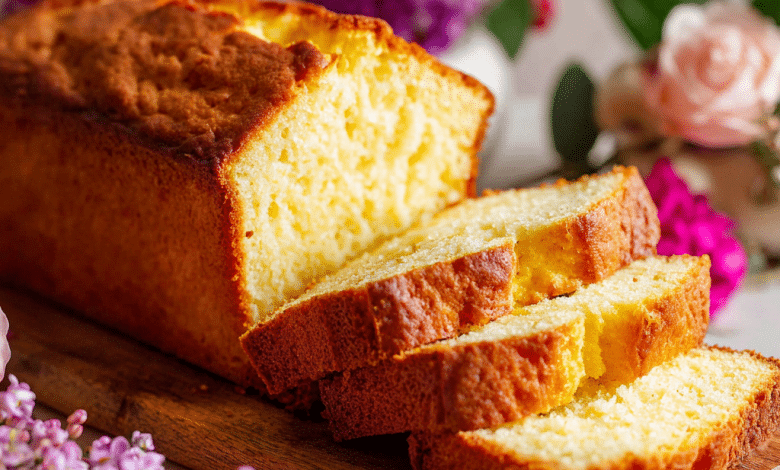 Simple Spring Butter Loaf Cake – Soft, Golden, and Full of Home