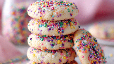 Soft Vanilla Sprinkle Cookies That Feel Like a Warm Hug