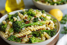 Spring Broccoli Pasta Salad with Garlic Vinaigrette – Fresh, Green, and Full of Life