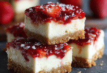 Strawberry Cheesecake Bars