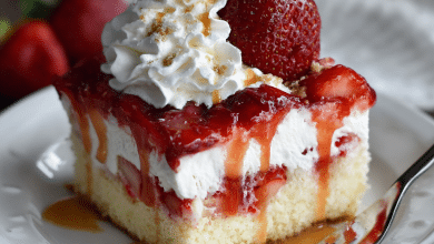 No Bake Strawberry Cheesecake