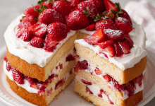 Strawberry Filling for Layer Cakes – Sweet, Fresh, and Full of Love