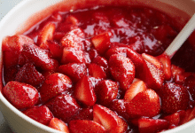 Strawberry Filling for Sheet Cake