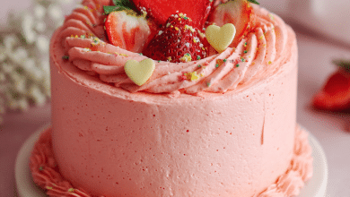 Strawberry Purée Buttercream Recipe – Silky, Fresh & Full of Love