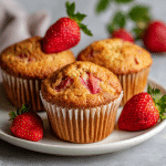 Strawberry Purée Muffins