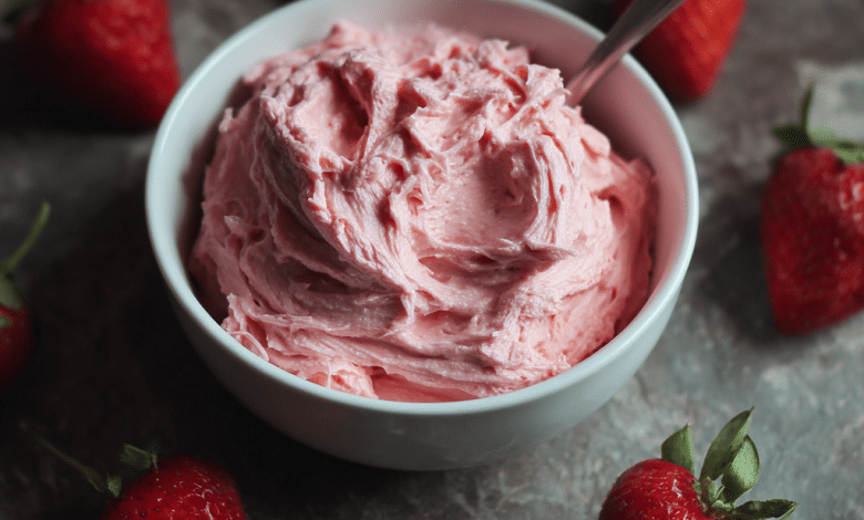 Strawberry Purée for Buttercream Frosting