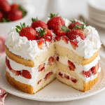 Strawberry Shortcake Cream Cake