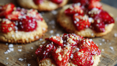 Strawberry Sugar Cookies for Spring Parties – A Sweet Little Celebration from My Cretan Kitchen