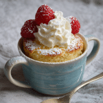 Super Soft Egg-Free Vanilla Mug Cake – My Cozy Little Miracle Dessert