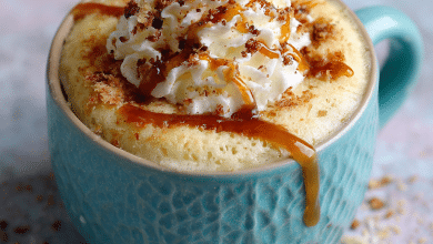 Vanilla Mug Cake Without Oven – A Little Cup of Comfort for Busy Days